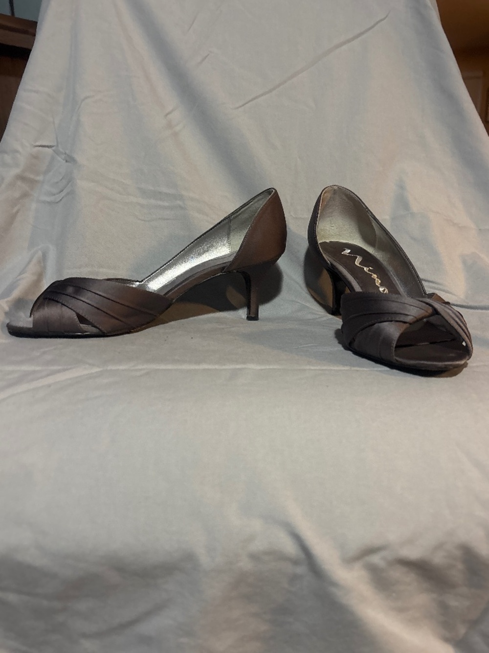 Grey Nina Heel
